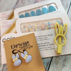 Color Street- Ice Crystal Press On Nail Design Bundle